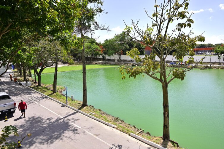 Requalificação da lagoa do Japiim quer transformar espaço em área de lazer para famílias