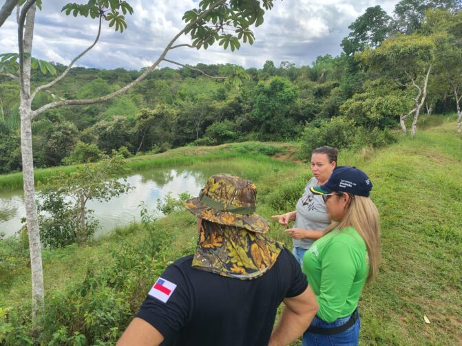 ADS realiza acompanhamento técnico a piscicultores de Iranduba para comercialização de pescado