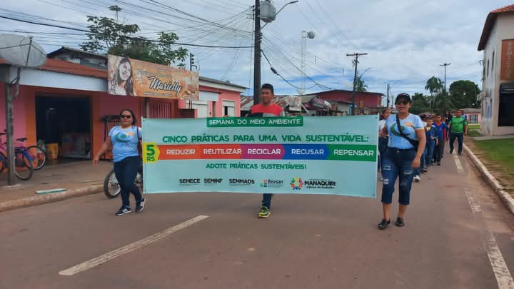 Educação ambiental é destaque na programação de junho em Manaquiri