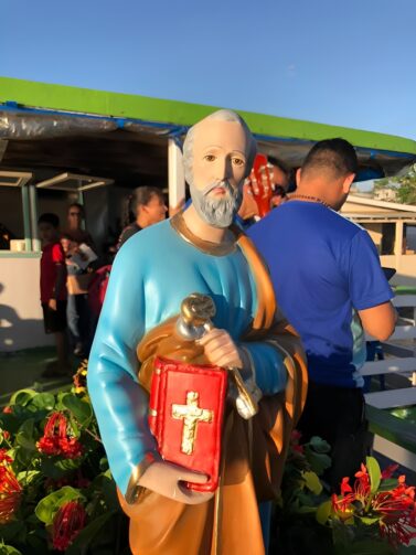 Comunidade Católica se prepara para a festividade de São Pedro em Autazes