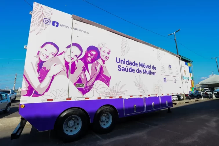 Unidades Móveis de Saúde da Mulher iniciam atendimentos em novos bairros de Manaus