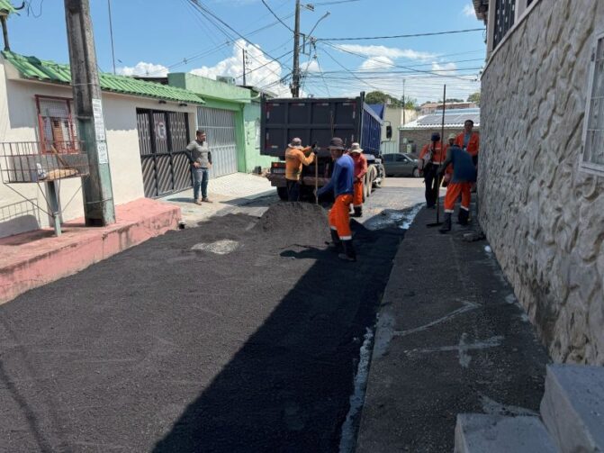 Infraestrutura urbana avança com obras no bairro Japiim