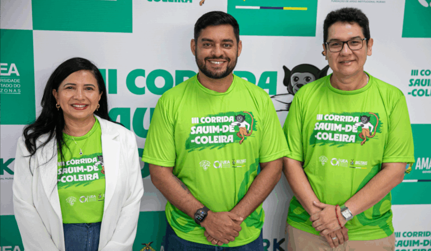 Corrida Sauim-de-Coleira movimenta Parque 10 com esporte e consciência ambiental