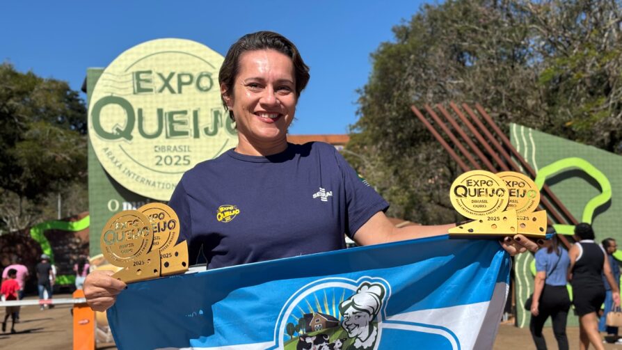 Queijaria autazense conquista quatro medalhas de ouro no Expoqueijo 2025