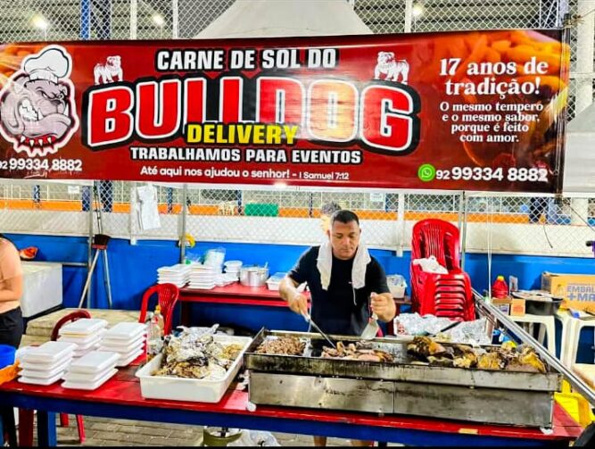 Conheça a trajetória Jonison Carmo e do Restaurante Carne de Sol do Bulldog em Manaquiri