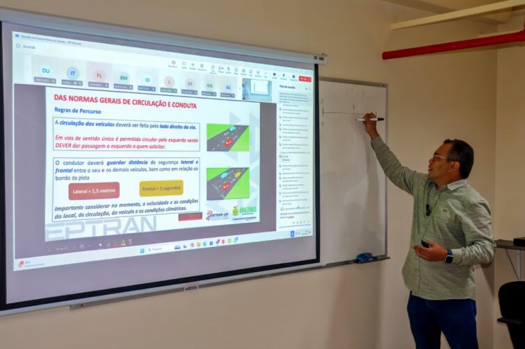 Detran-AM oferece primeiro curso remoto de formação para agentes de trânsito em 11 municípios