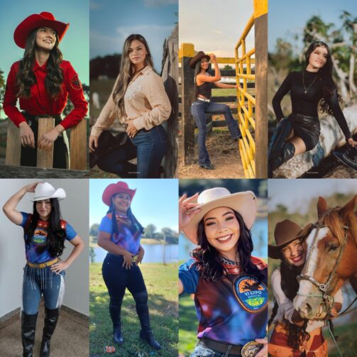 Conheça as candidatas que disputam o título de Rainha do Rodeio 2025 na Expo Manaquiri