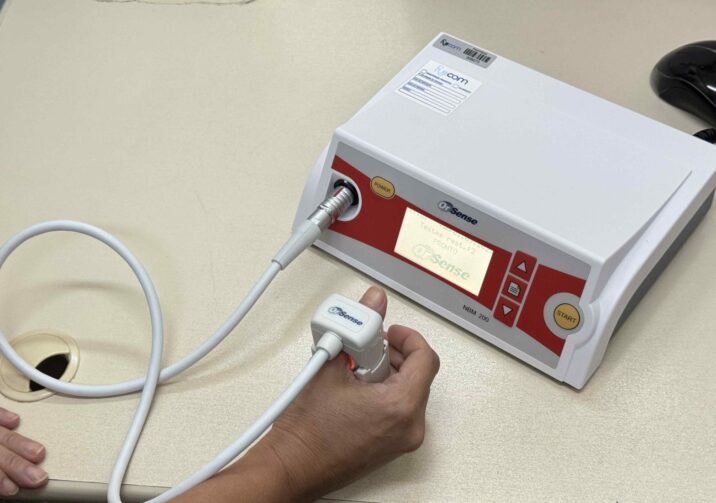Novo equipamento torna teste de anemia mais rápido e indolor no Hemoam