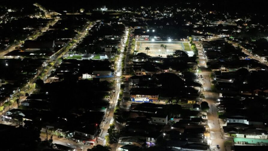 Modernização de iluminação pública em Maués implanta 2.912 pontos de LED