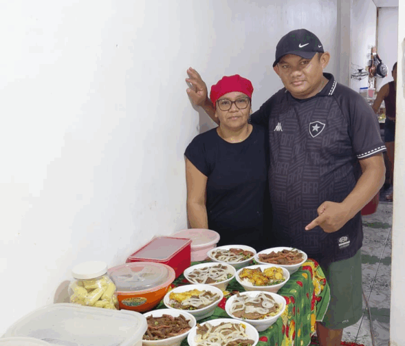 Conheça a jornada de Rosenilson Souza e Val Correa no ramo da culinária caseira em Autazes