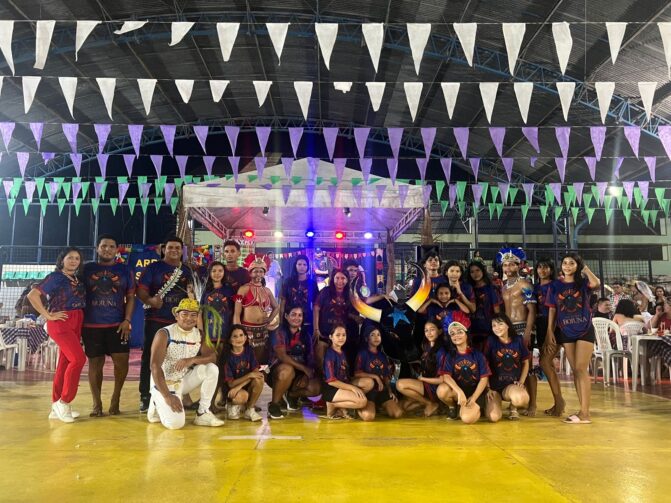 Amostra Cultural do Boi Bumbá Boiúna celebra os povos originários em Iranduba