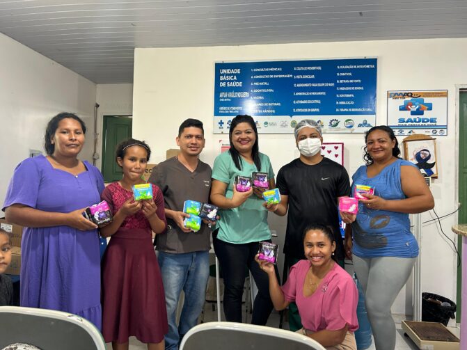 Projeto Ciclo Digno combate a pobreza menstrual em comunidades ribeirinhas de Careiro Castanho