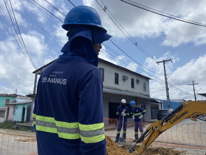 Trata Bem Manaus divulga cronograma semanal de obras de esgoto