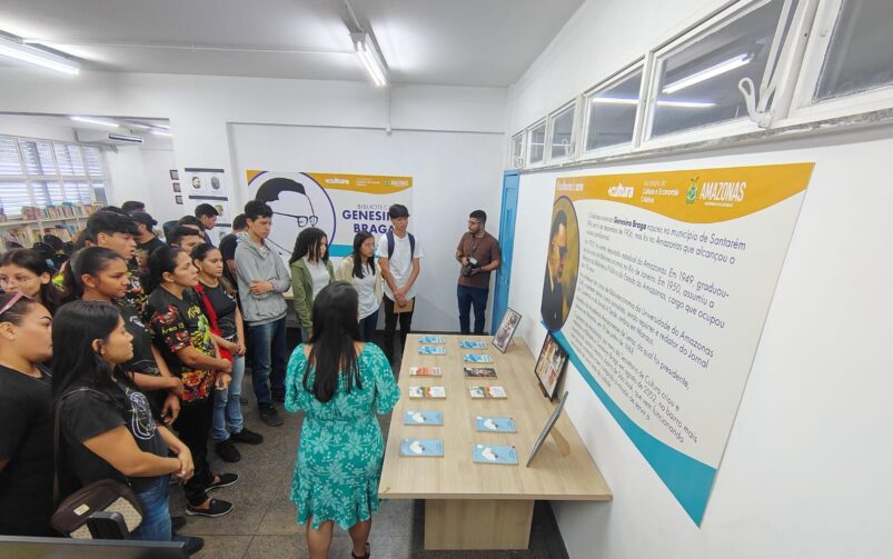 Zona rural de Iranduba recebe programação gratuita da Semana do Livro