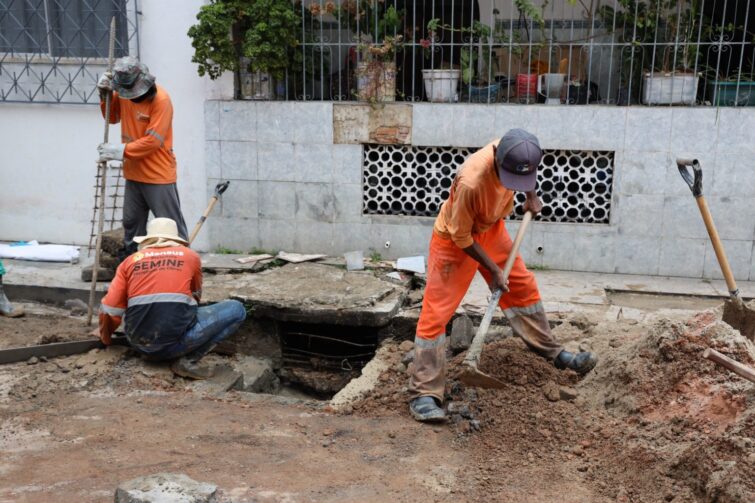 Obras de drenagem fortalecem segurança contra alagamentos no Parque Dez