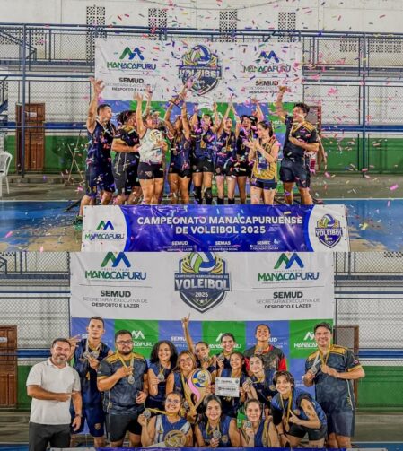 Finais do Campeonato Manacapuruense de Vôlei 2025 movimentam o Ginásio Geraldo D’Ângelo