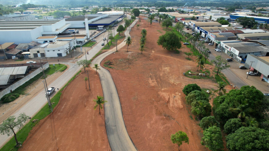 Revitalização do Espaço Alternativo de Ariquemes alcança 50% de obras concluídas