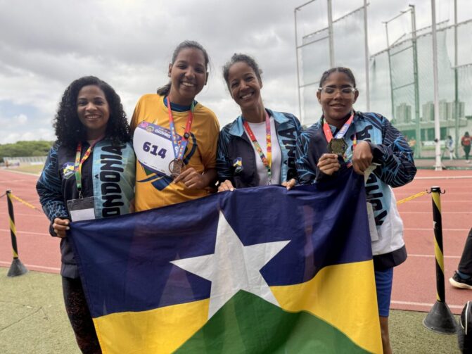 Jovens de Rondônia batem recorde nacional e conquistam medalhas nas Paralimpíadas Escolares 2025