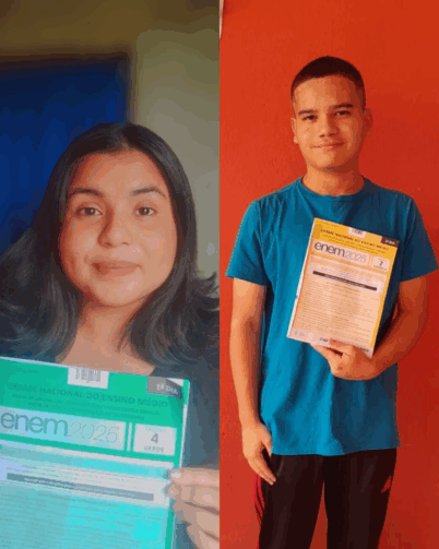 Jovens autazenses compartilham vivências no primeiro dia do Enem 2025