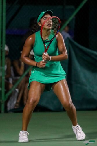 Tenista Beatriz Nahmias representa o Amazonas no qualifying do W15 em Lima, Peru