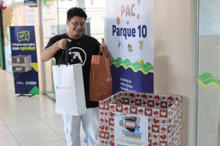 Campanha de doação de roupas para pessoas em situação de rua segue até segunda-feira, em Manaus