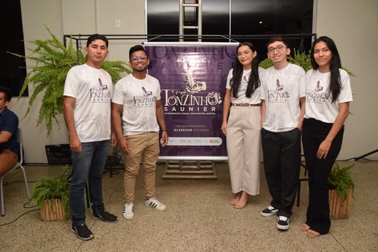 Parintinenses unem tecnologia e arte para homenagear Tonzinho Saunier