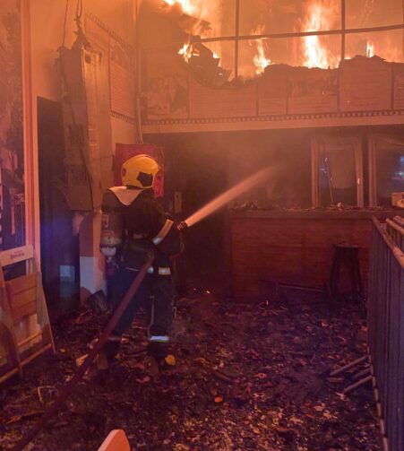 Bar tradicional da zona Centro-Sul é destruído durante incêndio