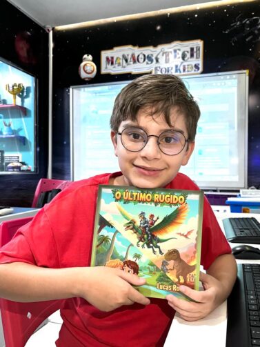 Livro infantojuvenil criado por estudante será lançado no Parque Dez