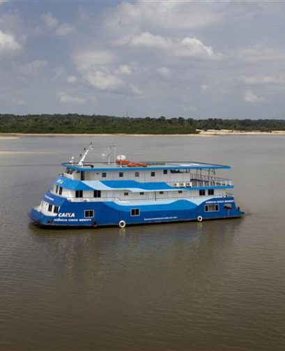 Confira a agenda da Agência-Barco Chico Mendes em julho no Amazonas
