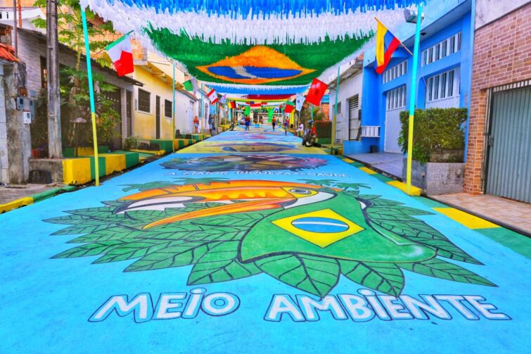 Manaus apoiará ruas enfeitadas para a Copa do Mundo 2026
