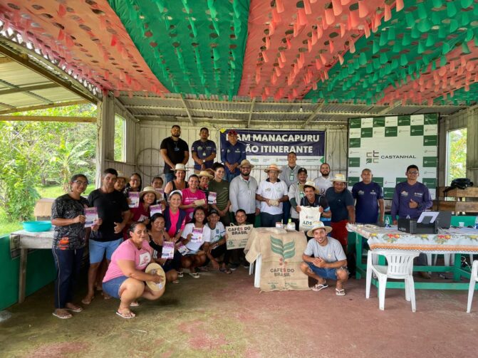 Famílias rurais de Manacapuru são beneficiadas em ação itinerante