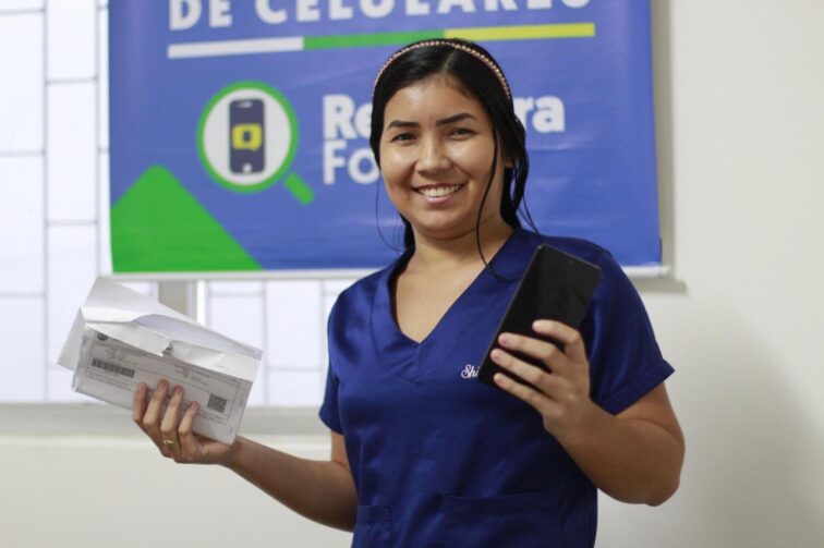 RecuperaFone: Celulares recuperados serão entregues em casa para 80 beneficiados no AM