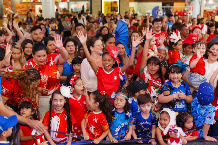 4ª edição do Toada Kids promove cultura do boi-bumbá em shopping na Cidade Nova