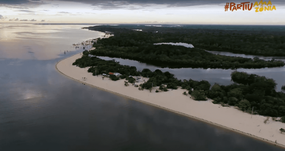 Praia Grande, em Iranduba, se destaca como um dos destinos naturais do Amazonas