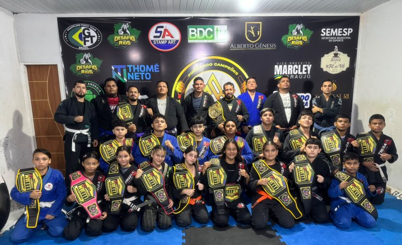 Academia JCB Autazes conquista 27 cinturões e título de Cidade Destaque em competição de jiu-jitsu em Manaus