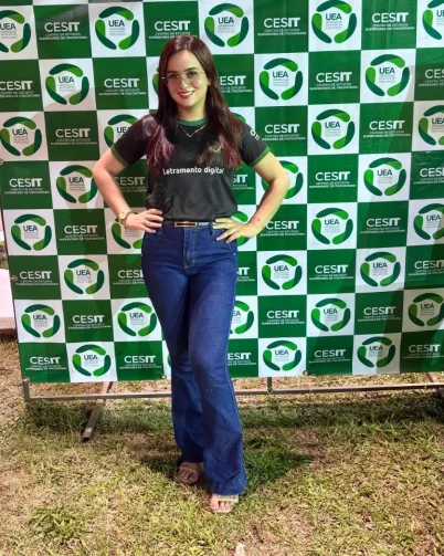 Nathália Costa relata trajetória na tecnologia e na inclusão digital em Itacoatiara