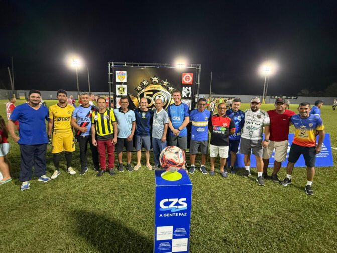Copa de Futebol Master Cinquentão é lançada em Cruzeiro do Sul com R$ 10 mil em premiações