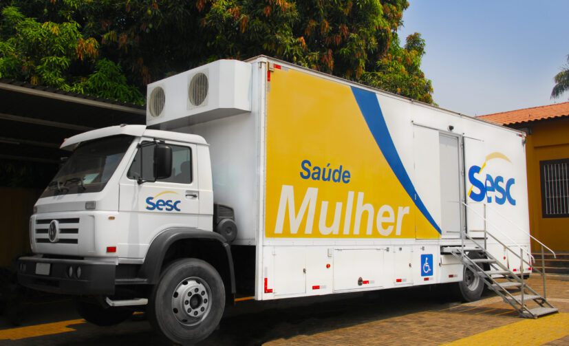 Unidade Móvel Sesc Saúde da Mulher retoma atendimentos no Alvorada