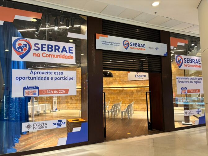 Shopping Ponta Negra recebe programação gratuita do Sebrae para empreendedores; confira