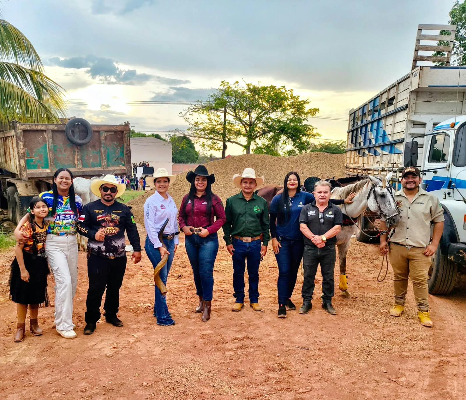 A trajetória da Comitiva Melhor Que Tá Tendo BR-319