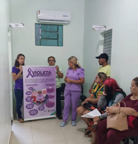 Setembro Violeta oferece atendimento à pessoa idosa em Itacoatiara
