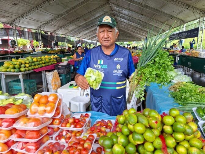 Confira o calendário das Feiras de Produtos Regionais desta semana em Manaus