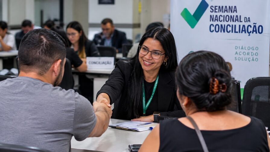 ‘Semana Nacional da Conciliação’ abre para interessados no AM; veja como participar