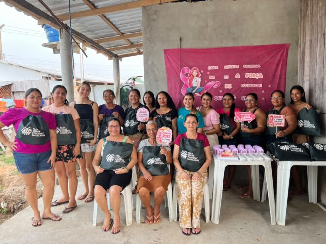 Senar Amazonas leva orientações sobre saúde da mulher a produtoras rurais em Manacapuru